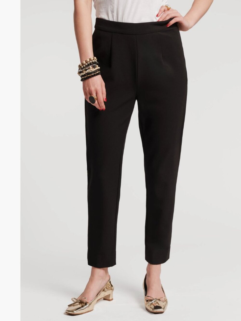 NWT Frances Valentine Lucy Pant Japanese Stretch Blend Sz 18 Flattering Fit